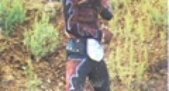 仮面ライダーカード 3番 怪人さそり男　旧ゴシック版　裏25局